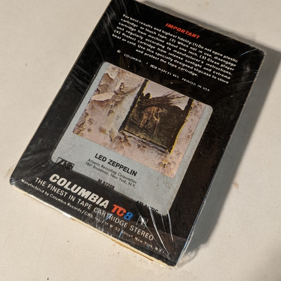 Vintage Led Zeppelin 8track - Picture 2 of 11